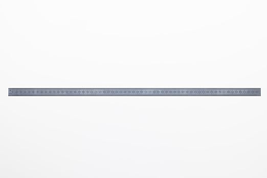 PEC Tools Flexible 24-Inch Machinist's Rule, High-Carbon Steel, Accuracy 1/10",1/100",0.5mm,1mm, Suitable for CNC Operators and Engineers, Decimal Inch and Metric Systems, Made in USA