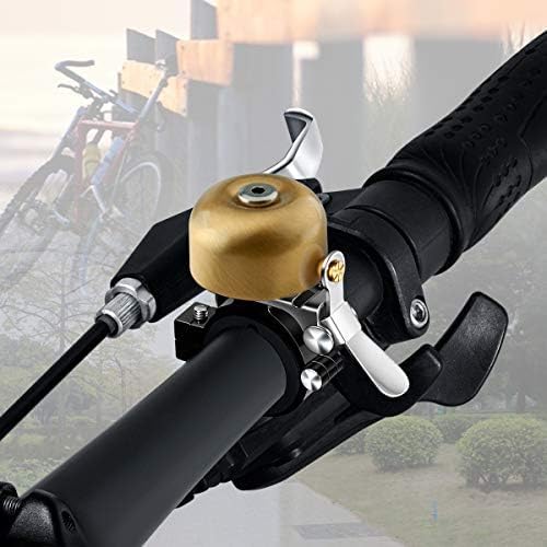 Greallthy Bike Bell Classic Brass Bicycle Bell,Bike Bells for Adults Kids, Loud Retro Bell for Road & Mountain Bikes, Universal Handlebar Fit.