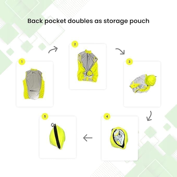ReflecToes Reflective Safety Vest for Night Visibility – Hi Vis Running & Cycling Gilet – Lightweight, Breathable Outer Layer