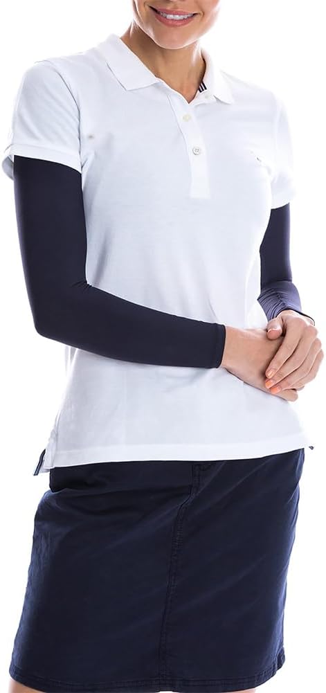 SParms Premium Sun Protection Arm Sleeves for Men and Women | Lightweight, Breathable Compression Arm Sleeves