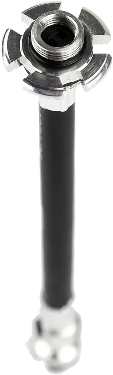 LEZYNE Road Drive Bicycle Tire Hand Pump, High Pressure 160psi, ABS Flex Hose, Presta & Schrader, Compact Bike Pump