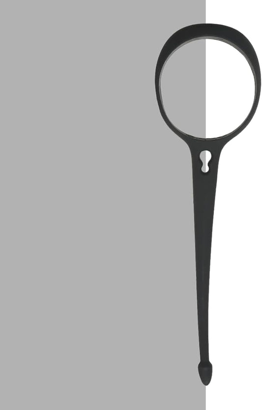 Neo Magnetic Silicone Ring Strap for Water Bottle - Water Tumbler Strap Versatile Sports Bottle Ring - Water Bottle Carrier Strap for Gym, Backpack, Belt, Hiking,Outdoors & More (Onyx Black)