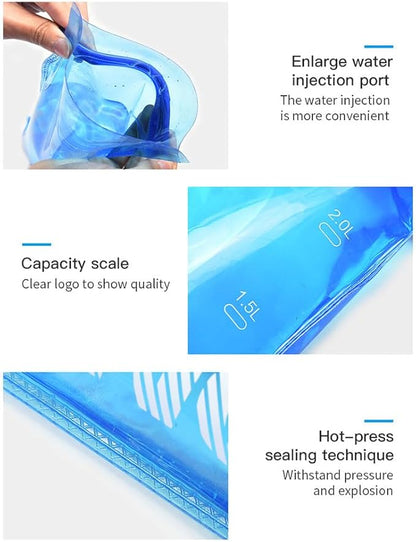 AONIJIE Hydration Backpack Vest for Outdoor Sports Breathable and Lightweight,Hydration Pack for Running, Cycling, and Hiking