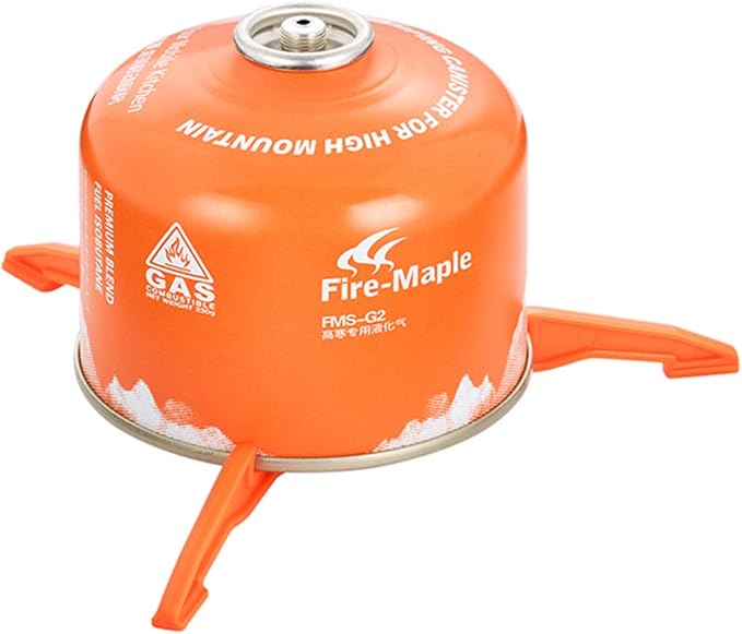Fire-Maple Foldable Fuel Canister Stand, Tripod Support Bracket for Camping Stove and Outdoor Cooking