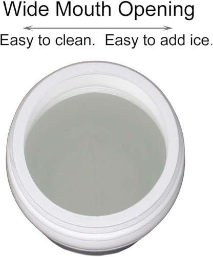 Rolling Sands 20 Ounce Sports Water Bottles 100 Pack, BPA-Free, Made in USA, Dishwasher Safe