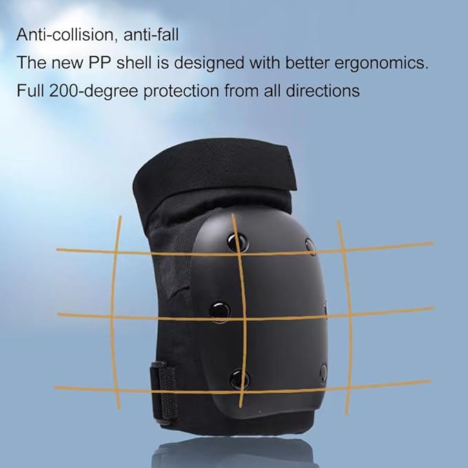 Kids/Adult/Youth Knee and Elbow Pads ,Adult Knee Pads Elbow Pads Wrist Guards for Adult Kids 6 in 1 Protective Gear Set for Skateboarding Biking Roller Skating Cycling Outdoor