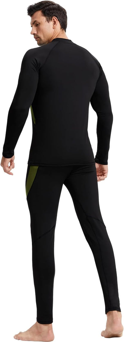 CL convallaria Thermal Underwear Long Johns Set Mens Winter Gift Hunting Gear Sport Base Layer Bottom Top