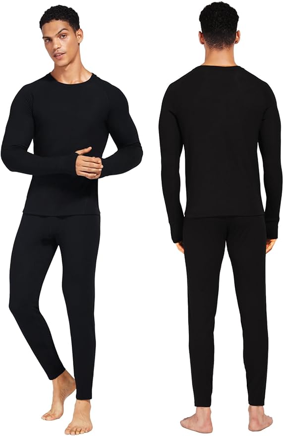 Thermal Underwear for Men: Micro-Fleece Lined Base Layer
