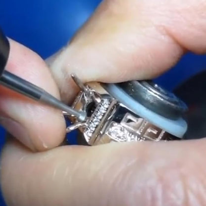 𝐋𝐮𝐨 𝐤𝐞 6 Pcs Round Cup Burr - 3/32'' Shank Jewelry Making Burs Wire Rounding Bits Wire Rounder for Lapidary 010-023