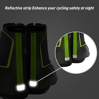 Cycling Shoe Covers Winter Warm Road MTB Bicycle Booties Windproof Bike Overshoes Thermal Shoes Cover for Men Women