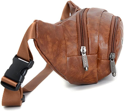 DAITET Crossbody Fanny Pack for Men&Women,Large Waist Bag & Hip Bum Bag with Adjustable Strap for Outdoors Workout Traveling Casual Running Hiking Cycling