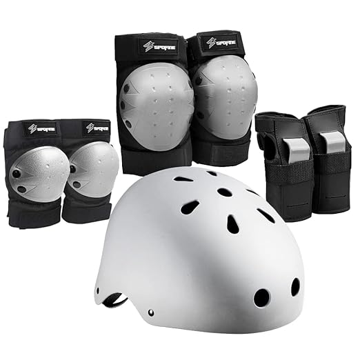 Kids Bike Helmet, Toddler Helmet for Youth Adult, Knee Pad Elbow Pad Wrist Guard Protective Gear Set for Skateboard, Bike, Skating, Cycling