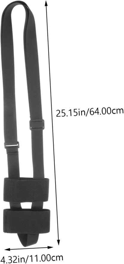 KESYOO Adjustable Water Bottle Carrier Strap with Elastic Shoulder Sling for Hiking Walking Biking Portable Protective Sleeve Compatible Bottles