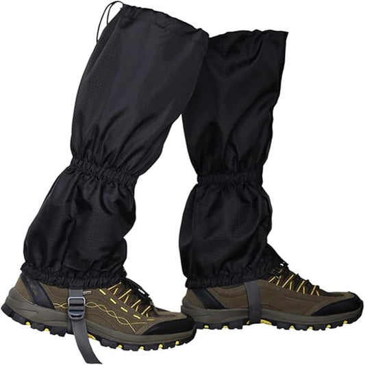 Gaiters for Hiking – Waterproof and Breathable Leg Gaiters for Women and Men Boots, Adjustable Lightweight Shoes Gaiters for Hunting, Hiking, Mountaineering, Snow Gaiters for Hiking Boots