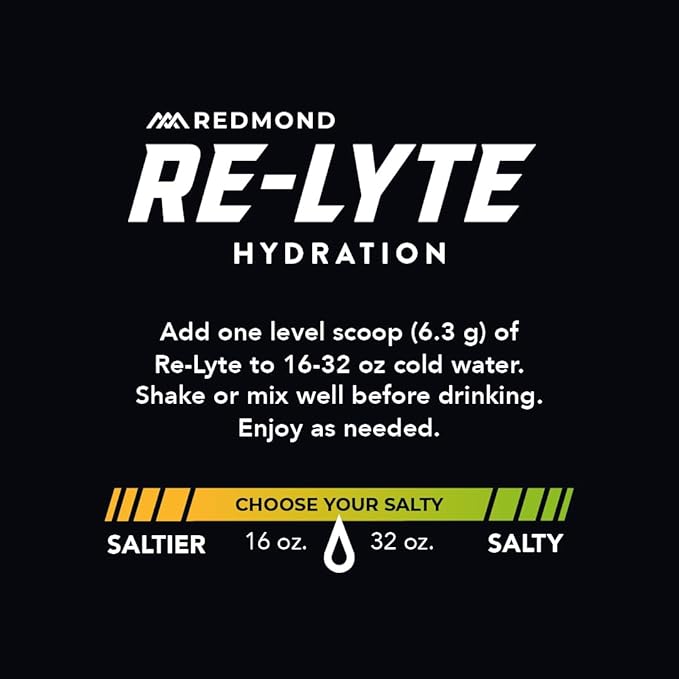 REDMOND Re-Lyte Electrolyte Powder Drink Mix (Lemon Lime)
