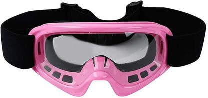 SLMOTO Dot Youth Kids Helmet Motocross Offroad Street Helmet Motorcycle Helmet Dirt Bike Motocross ATV Pink Butterfly Design Helmet+Goggles+Gloves