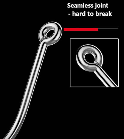 Dyxssm 150pcs/lot Circle Fishing Hooks Extra Strength Octopus Barb Fishing Hook with Offset Ponit