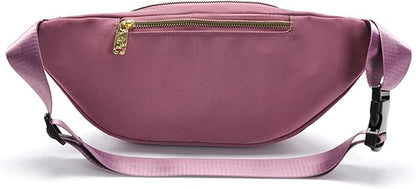 DAITET Crossbody Fanny Pack for Men&Women,Large Waist Bag & Hip Bum Bag with Adjustable Strap for Outdoors Workout Traveling Casual Running Hiking Cycling