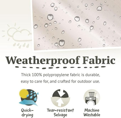 LA SIESTA Brisa Classic Hammock with Suspension Tree Straps, Handmade, Weather-Resistant, Tear-Resistant Hammock for Indoor & Outdoor Relaxation, Size-Double - Vanilla