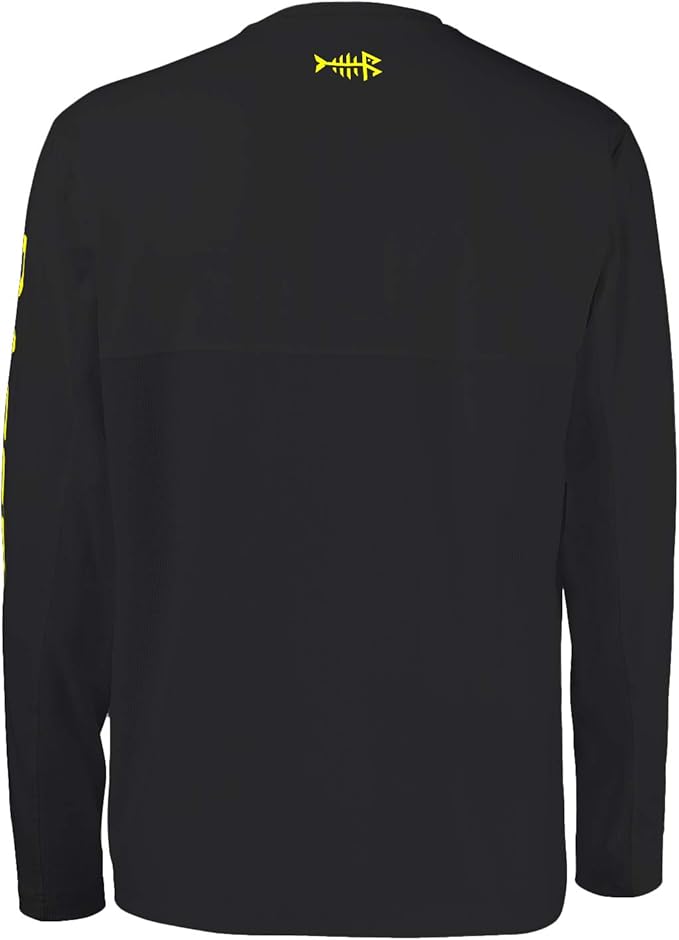 BASSDASH Fishing T Shirts for Men UV Sun Protection UPF 50+ Long Sleeve Tee T-Shirt