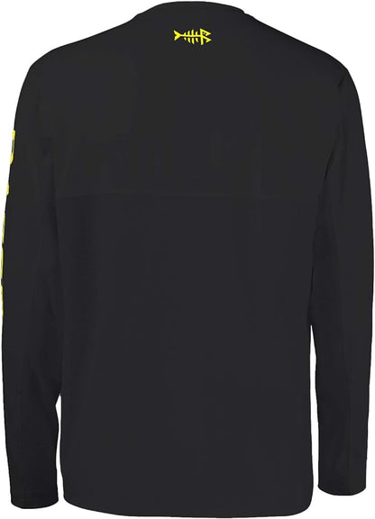 BASSDASH Fishing T Shirts for Men UV Sun Protection UPF 50+ Long Sleeve Tee T-Shirt