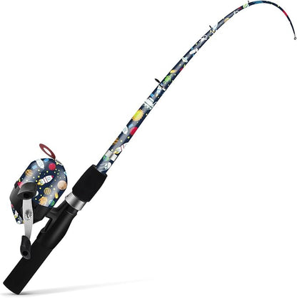 Kids Fishing Pole, Kids Telescopic Fishing Rod and Reel Combo for Children Boys Girls