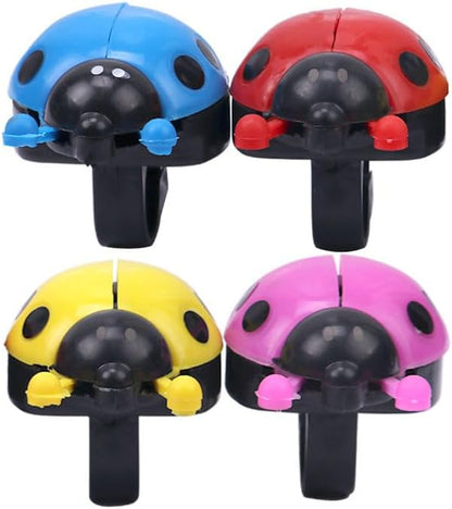 Leheybia 1 Pcs Ladybug Bicycle Bell Classic Bicycle Bell Thumb Bell for Bike for Road Mountain Bike Handlebars Adults Kids
