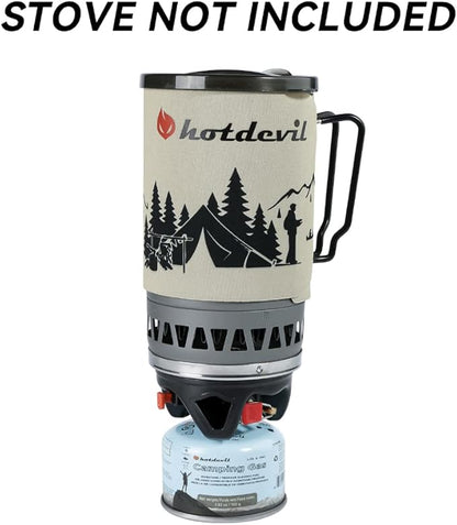 Hotdevil Isobutane Fuel Canister 100 Gram Camping Stove Fuel Butane Propane Blend Camping Fuel Gas Canister Backpacking Fuel Light-weight Compact Camping Fuel Mini Propane Tanks Camp Stove Fuel 3.53oz