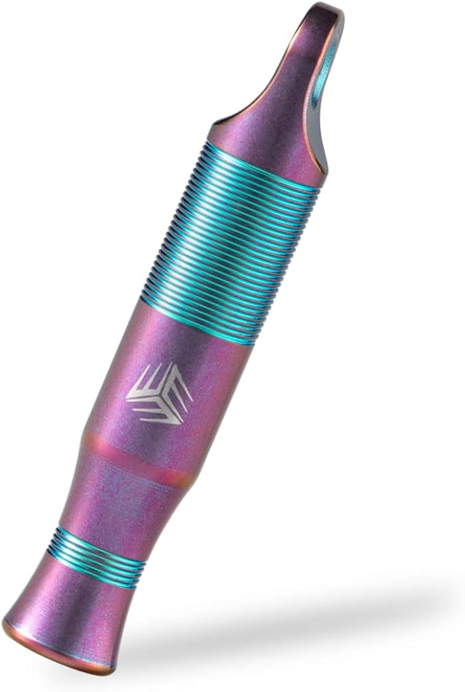 WeKnife Emergency Whistle Survival Loud, Titanium Outdoor Safety Whistle Survival Shrill Loud Blast with Paracord for Kayak, Life Vest, Jacket, Boating, Fishing,Camping, Hiking, Hunting, Coyote