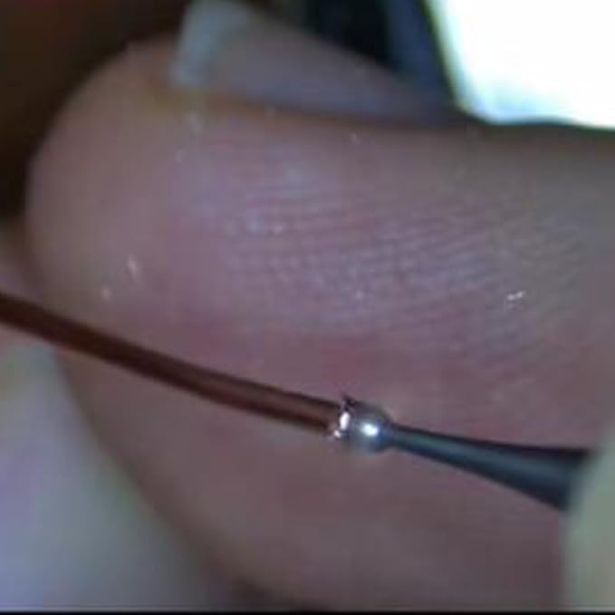 𝐋𝐮𝐨 𝐤𝐞 6 Pcs Round Cup Burr - 3/32'' Shank Jewelry Making Burs Wire Rounding Bits Wire Rounder for Lapidary 010-023