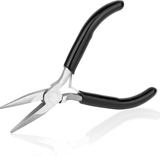 Billbotk Chain Nose Pliers For Jewelry Making, Flat Nose Jewelry Pliers, Craft Pliers For Jewelry Making