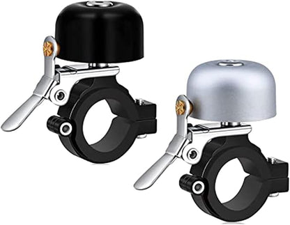 Greallthy Bike Bell Classic Brass Bicycle Bell,Bike Bells for Adults Kids, Loud Retro Bell for Road & Mountain Bikes, Universal Handlebar Fit.