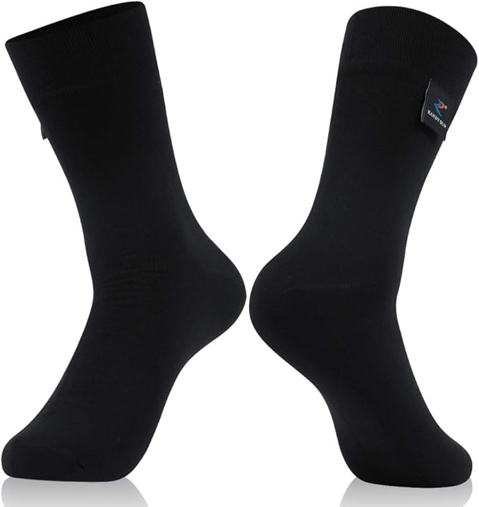 RANDY SUN Waterproof Breathable Socks, [SGS Certified] Unisex Novelty Skiing Trekking Hiking Wading Trail Socks