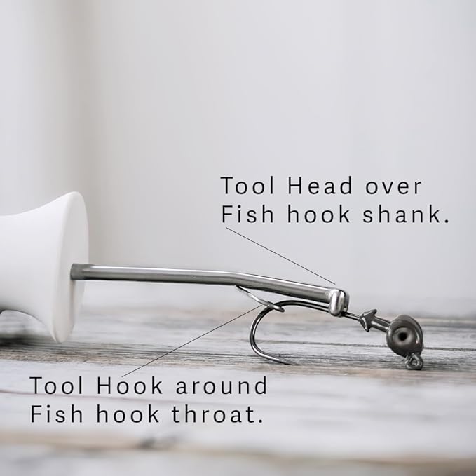 Human Fish Hook Removal Tool. The Only Ambidextrous Ergonomically Designed Human Fish Hook Removal Tool.