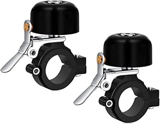 Greallthy Bike Bell Classic Brass Bicycle Bell,Bike Bells for Adults Kids, Loud Retro Bell for Road & Mountain Bikes, Universal Handlebar Fit.