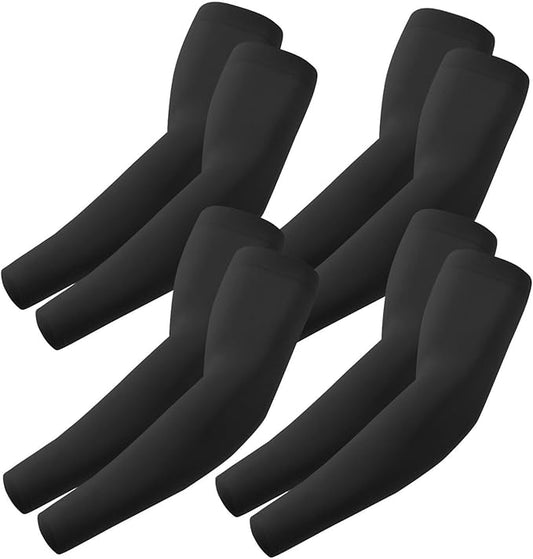 Arm Sleeves, Cooling UV Sun Protection Sports Compression for Men/Women