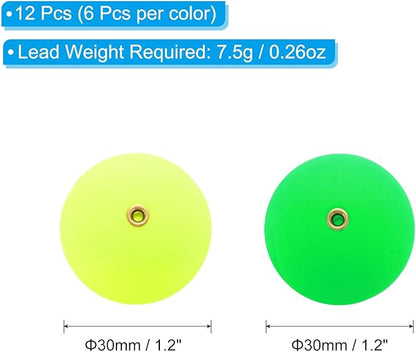PATIKIL Fishing Bobber, Slip Foam Floats Buoy Rig Stoppers for Crappie Trout Bass Fishing