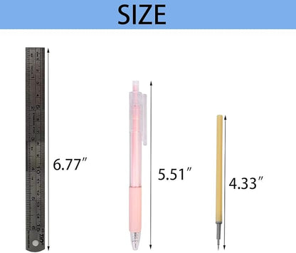 Craft Exacto Knife Craft Cutting Tool Paper Cutter Knife Pen Retractable Hobby Knife Blade Art Utility Precision Paper Cutting Carving Tool w/Pocket Clip for DIY Drawing Scrapbooking Tools