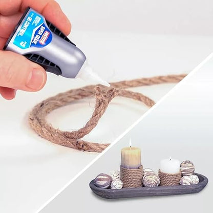 Loctite Super Glue Gel Control, Clear, 0.14 fl oz Bottle, 1 Pack - Superglue for Plastic, Wood, Metal, Crafts & Repair, Cyanoacrylate Adhesive Instant Glue, Quick Dry