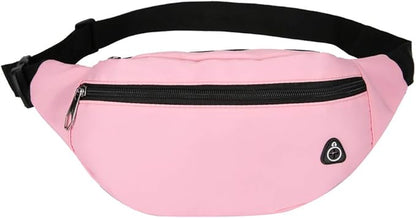 DAITET Crossbody Fanny Pack for Men&Women,Large Waist Bag & Hip Bum Bag with Adjustable Strap for Outdoors Workout Traveling Casual Running Hiking Cycling