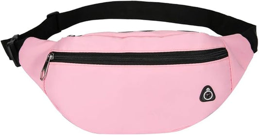 DAITET Crossbody Fanny Pack for Men&Women,Large Waist Bag & Hip Bum Bag with Adjustable Strap for Outdoors Workout Traveling Casual Running Hiking Cycling