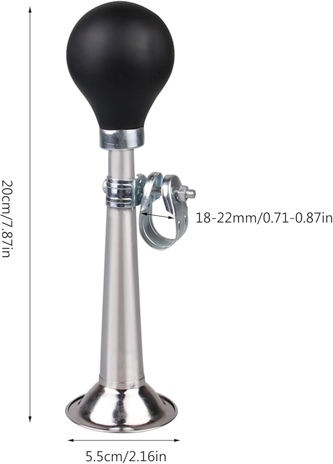 9Inches Bike Air Horn Road Bicycles Children Bike Handlebar Bells Bicycles Bells Loud Bike Bells Bicycles Accessories