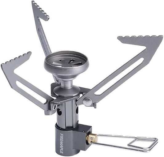 Fire-Maple Hornet II Portable Backpacking Hiking Stove, Mini with High Stability, UItra Light Titanium Gas Stove, for Camping, Backpacking, Hiking, and Survival