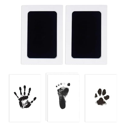 1-Pack Clean Touch Ink Pad for Baby Handprints and Footprints, Baby Footprint Kits,Inkless Hand and Footprint Kit,No Mess Ink Pad for Baby Hand and Footprints,Baby Shower Gifts for New Moms