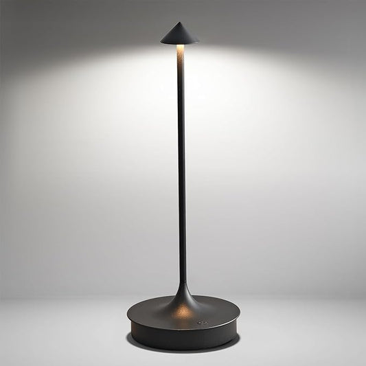 Cordless Table Lamp Rechargeable LED Table Lamps Battery Operated 4000mAh Touch Dimmable Wireless Lamp Waterproof Portable Outdoor Table Light for Restaurants and Dining Home Indoor/Outdoor Use