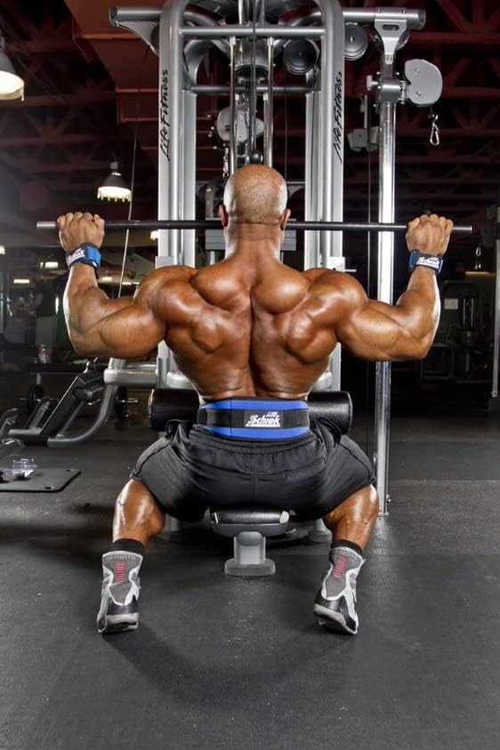 Schiek Sports Model 2004 Nylon 4 3/4" Weight Lifting Belt - Black