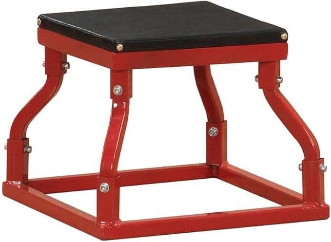 Body-Solid Tools Steel Frame Plyo Box - Ideal for Plyometric Jump Box Workouts, Step Up Exercises - Essential Equipment for Home Gym