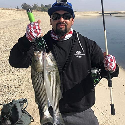 BASSDASH UPF 50+ UV Sun Protection Neck Gaiter Fishing Mask Hunting Kayaking Hiking Cycling Ski Sports