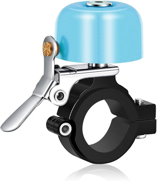 Greallthy Bike Bell Classic Brass Bicycle Bell,Bike Bells for Adults Kids, Loud Retro Bell for Road & Mountain Bikes, Universal Handlebar Fit.