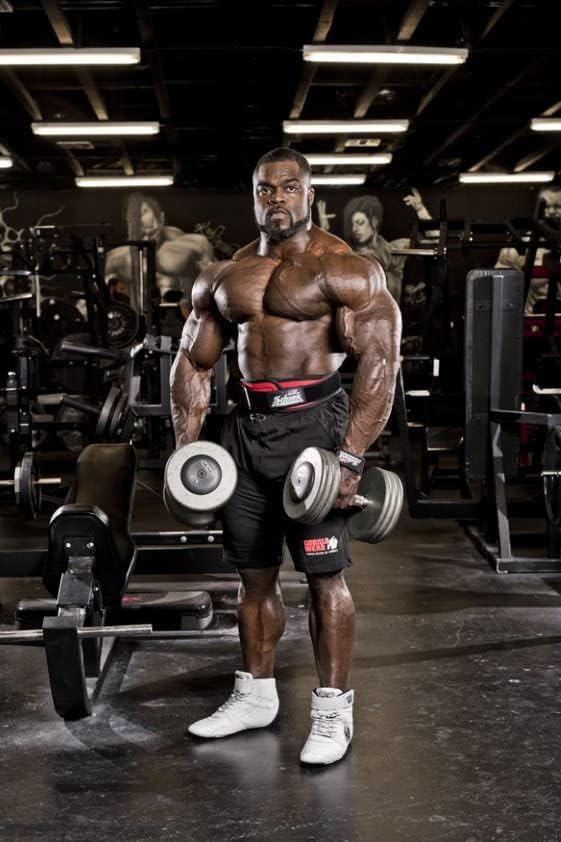 Schiek Sports Model 2004 Nylon 4 3/4" Weight Lifting Belt - Black